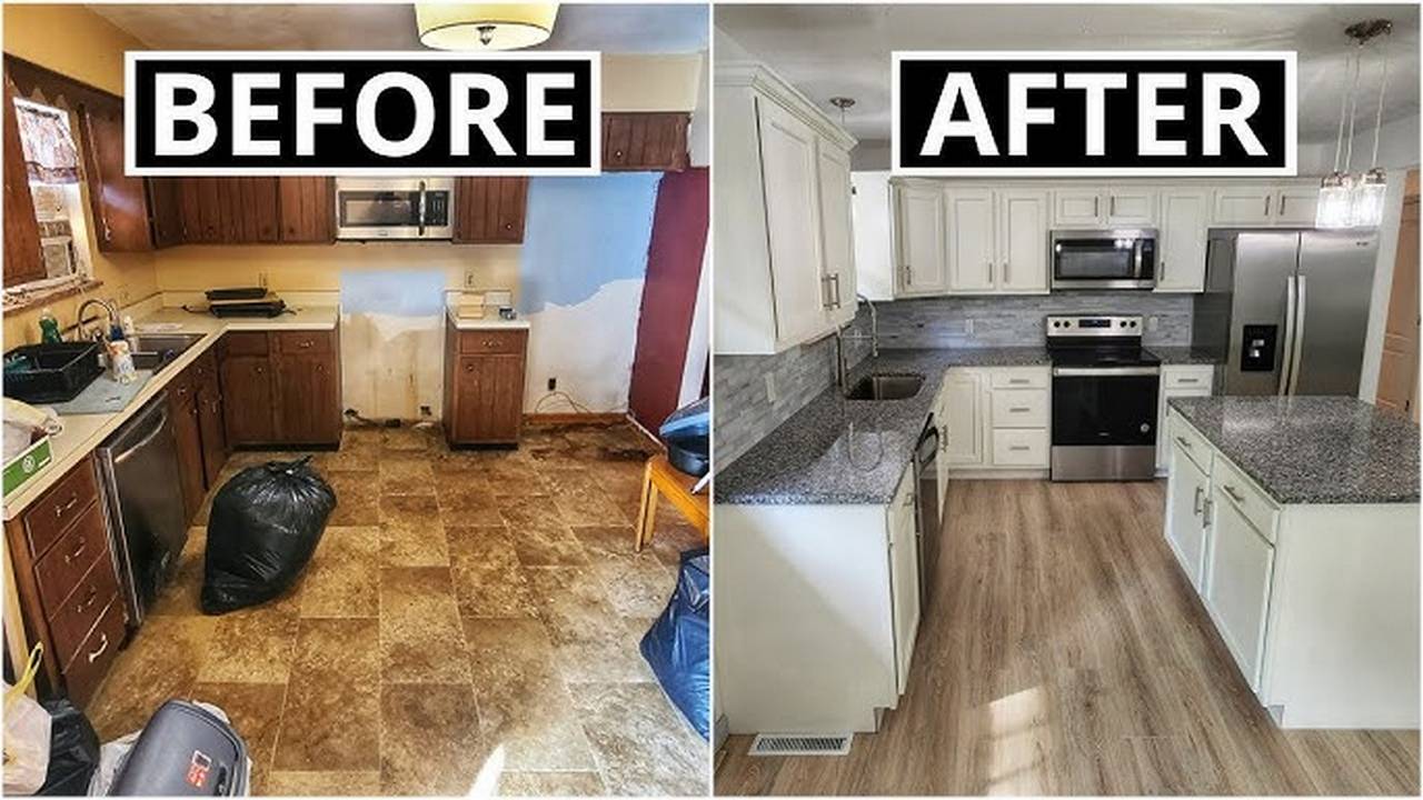 before and after kitchen placeholder