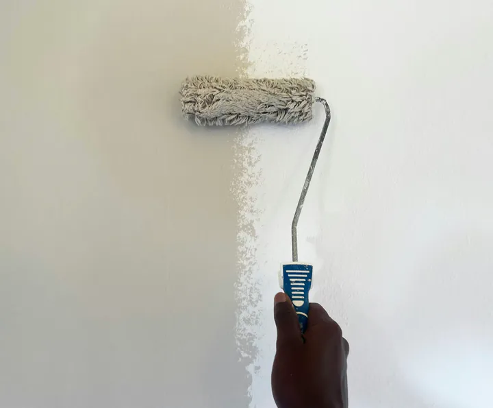 Interior wall painting